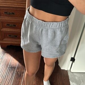 COPY - TNA COZY FLEECE BOYFRIEND SHORTS